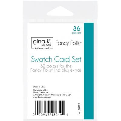 Gina K Designs - Fancy Foil Swatch Card Set